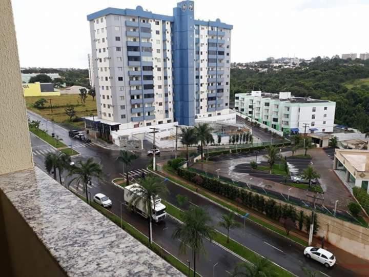 Hotel Golden Dolphin Resort - Flat No Decimo Andar Quarto Com Varanda Caldas Novas Dış mekan fotoğraf