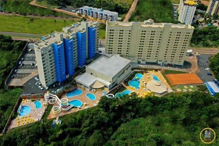 Hotel Golden Dolphin Resort - Flat No Decimo Andar Quarto Com Varanda Caldas Novas Dış mekan fotoğraf
